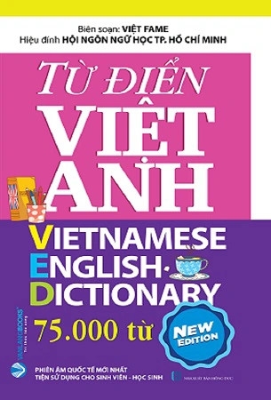 Sách Từ Điển Việt - Anh 75.000 Từ - Việt Fame