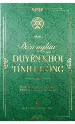 sách Diệu Nghĩa Duyên Khởi Tính Không (Bìa Cứng) - Đại sư Ấn Thuận