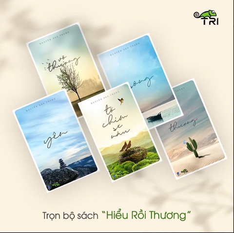 Bộ sách Thương - Tổ Chim Sẻ Nâu - Yên - Sông - Vô Thường (Bộ 5 Cuốn) - Nguyễn Bảo Trung