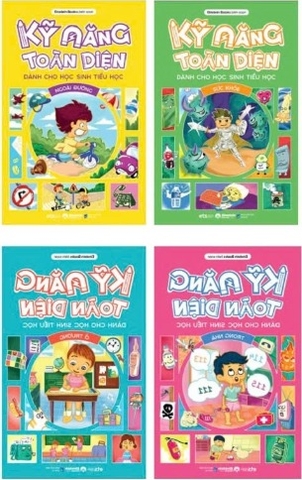 Bộ Sách 4 Kỹ Năng Toàn Diện Dành Cho Học Sinh Tiểu Học (Bộ 4 cuốn) - Einstein books