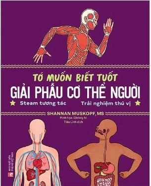 sách Tớ Muốn Biết Tuốt - Giải Phẫu Cơ Thể Người - Shannan Muskopf, Christy Ni