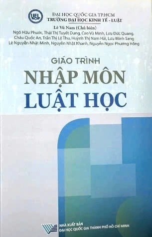 sách Giáo Trình Nhập Môn Luật Học - Lê Vũ Nam (Chủ biên)