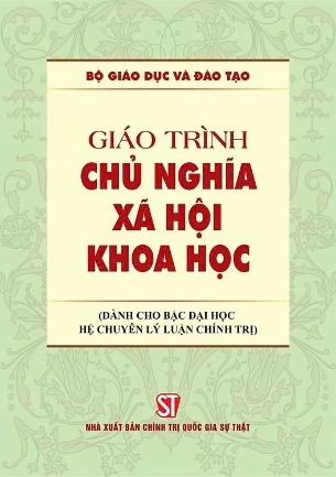 sách Giáo trình Chủ nghĩa xã hội khoa học (Dành cho bậc đại học hệ chuyên lý luận chính trị) - Bộ Giáo Dục Và Đào Tạo