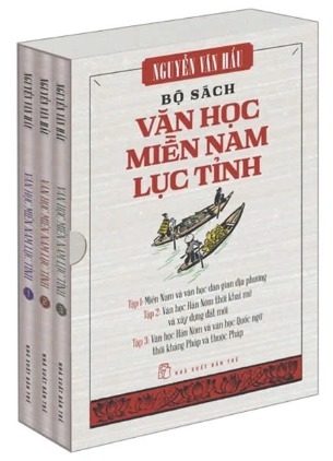 Bộ sách Văn Học Miền Nam Lục Tỉnh - Tập 1-3 (Hộp 3 Cuốn) - Nguyễn Văn Hầu