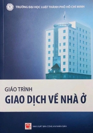 sách Giáo trình giao dịch về nhà ở - Đại học Luật TP. HCM