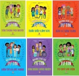 Combo (6 cuốn sách) Những Đứa Trẻ Tự Tin:  Đón Nhận Trách Nhiệm, Tôn Trọng Mọi Người, Kiên Trì Là Sức Mạnh, Bảo Vệ Bản Thân, Tự Chủ Với Tiền, Thấu Hiểu Cảm Xúc (Honor Head, Jennifer Jamieson)