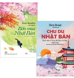 Combo (2 Cuốn Sách) Bốn Mùa Nhật Bản + Chu Du Nhật Bản (Chris Broad, Nick Bradley)