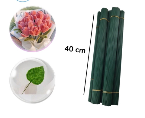Phụ kiện làm hoa đào bằng kẽm nhung