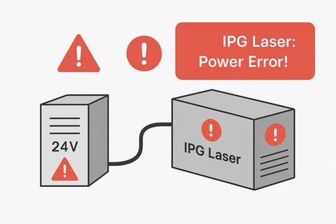Thông báo lỗi EZCAD: “IPG Laser: Lỗi nguồn!”