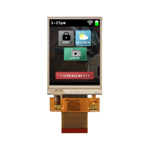 2.4 inch Standard Resistive TFT Display