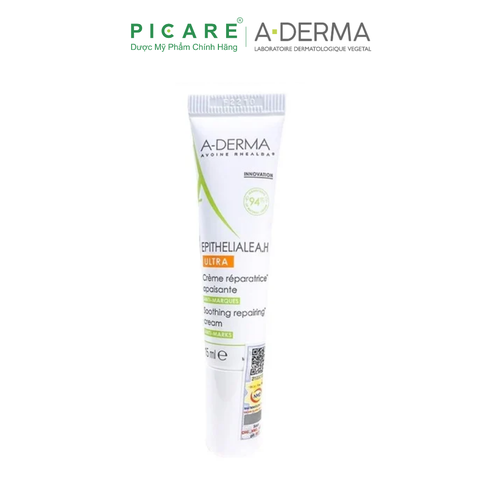 Kem Phục Hồi, Dưỡng Ẩm Và Bảo Vệ Da A-Derma Epitheliale A.H Ultra Soothing Repairing 15ml