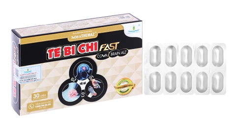 Tê Bì Chi Fast Cova Brain Alz tăng cường lưu thông khí huyết hộp 30 viên