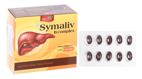Thi Symaliv B Complex hỗ trợ tăng cường chức năng gan hộp 100 viên