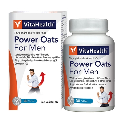 VITAHEALTH POWER OATS FOR MEN tăng cường sức khoẻ nam giới