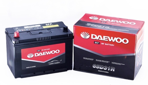 ẮC QUY Ô TÔ DAEWOO 65D31R