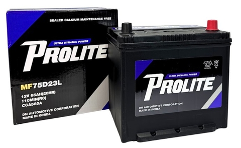 ẮC QUY PROLITE Ô TÔ 75D23L