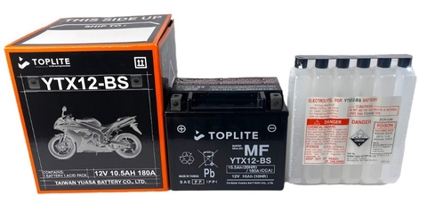 ẮC QUY TOPLITE XE MÁY & PKL YTX12