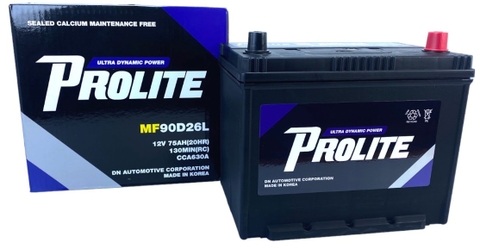 ẮC QUY PROLITE Ô TÔ 90D26L