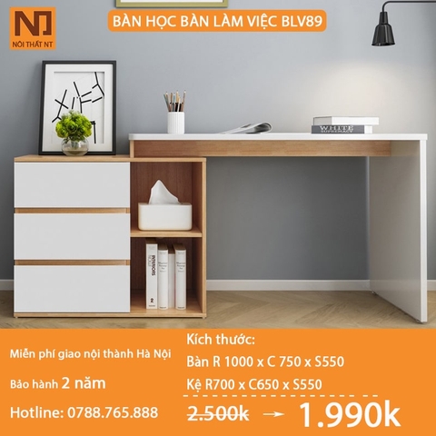 Bàn làm việc BLV89