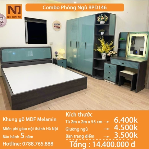 Bộ nội thất phòng ngủ  BPN146