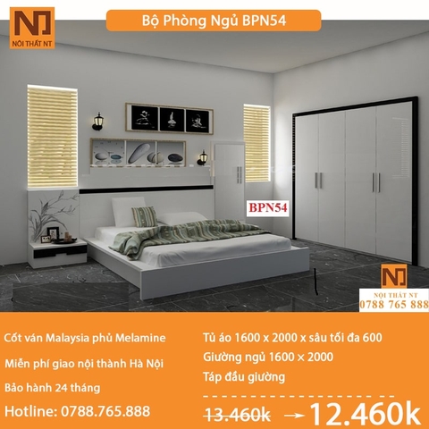 Nội thất phòng ngủ thiết kế BPN54