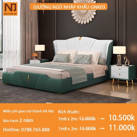 Giường Nhập Khẩu GNK03