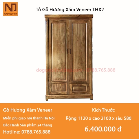 Tủ hương xám Veneer THX2NK