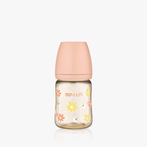 Bình sữa Moyuum Hàn Quốc 170ml Hoa Cúc Hồng (Daisy Edition) - Chính hãng