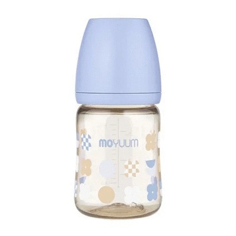 Bình sữa Moyuum Hàn Quốc 170ml Cỏ 4 Lá Tím (Clover Edition) - Chính hãng