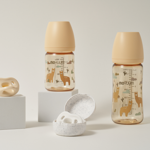 Bình sữa Moyuum Hàn Quốc 170ml/270ml (Llama, Lạc Đà, Limited) - Chính hãng
