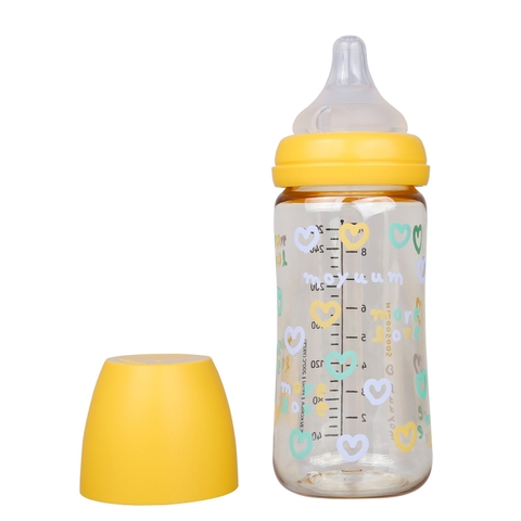 Bình sữa Moyuum Hàn Quốc 270ml Tim vàng (Yellow Love) - Chính hãng