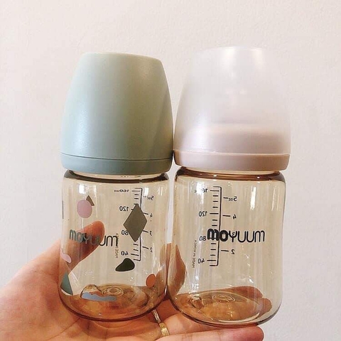 Bình sữa Moyuum Hàn Quốc 170ml Mây xanh - Chính hãng
