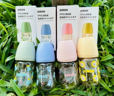 [Tặng ti] Bình sữa Jubon 170ml