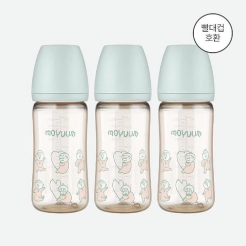 Bình sữa Moyuum Hàn Quốc 270ml Bé ngủ (Baby sleep) - Chính hãng