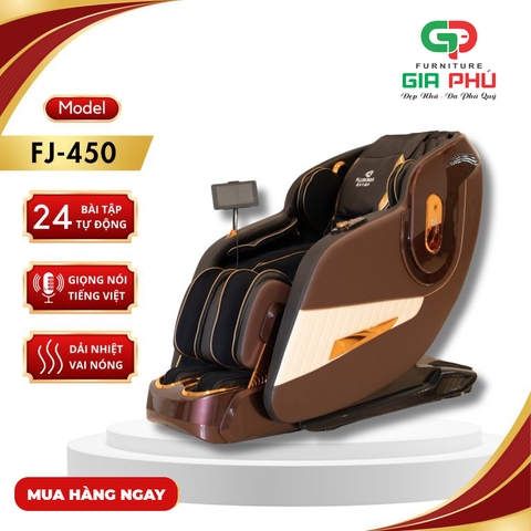 Ghế Massage FUJIKIMA FJ-450 - Ghế Massage Tam Kỳ - Nội Thất Gia Phú