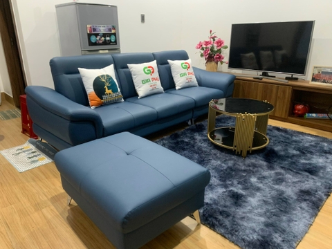Sofa phòng khách hiện đại da cao cấp EP631-37 - Sofa Tam Kỳ EP631-37
