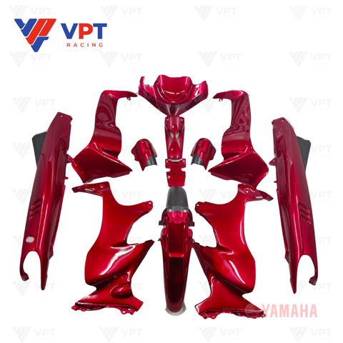 Dàn áo (Bộ ốp) Y125ZR A2 - Màu đỏ đô - Yamaha