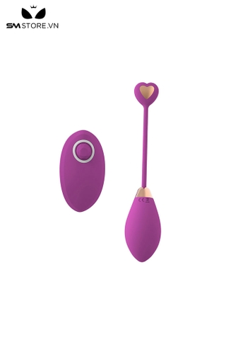 SMT1981 - Trứng rung không dây điều khiển từ xa dùng sạc điện dài 20.3cm