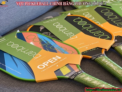 VỢT PICKLEBALL CHÍNH HÃNG PHƯỜNG BỒ ĐỀ 3