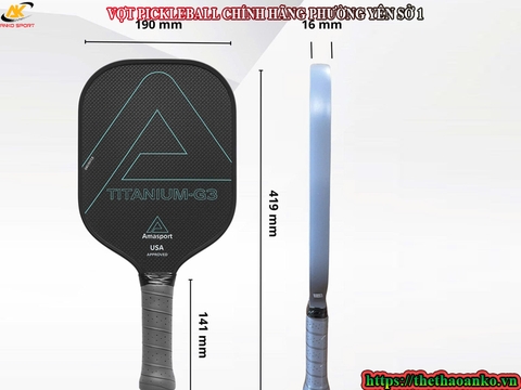 VỢT PICKLEBALL CHÍNH HÃNG PHƯỜNG YÊN SỞ 1