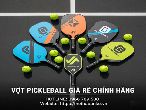 Vợt Pickleball Giá Rẻ Chính Hãng - Bí Quyết Chọn Mua Tại ANKO