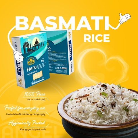 Gạo Hero Basmati 1Kg