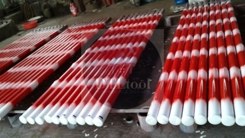 Cột biển báo giao thông D90mm, dày 1.4mm - Chưa gồm bản mã chân cột