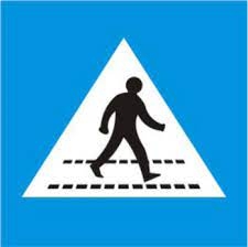 Biển báo I.423 - Biển báo, biển chỉ dẫn đường người đi bộ sang ngang