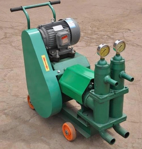 Máy Bơm Vữa HJB-6 5.5Kw/380V - Máy bơm vữa 2 Piston