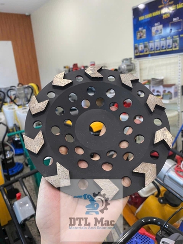 Đĩa mài kim cương 180mm - Chuyên dụng bóc sơn, mài bê tông