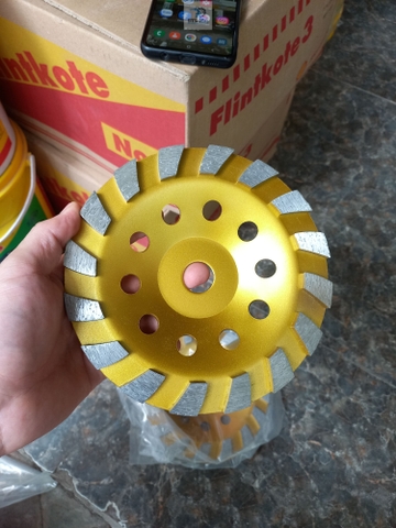 Đĩa mài thô 180m - Bào mòn, phá bỏ tạo nhám cho bề mặt sàn bê tông, sàn đá, sàn epoxy