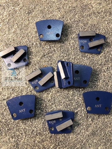 Đá mài sàn 2 thanh sắt ADTL - Đá mài bê tông lắp máy mài công nghiệp