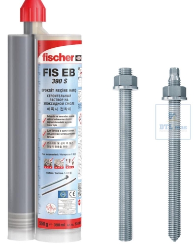 FISCHER FIS EB 390s - Keo Cấy Thép - Bulong Cường Độ Cao
