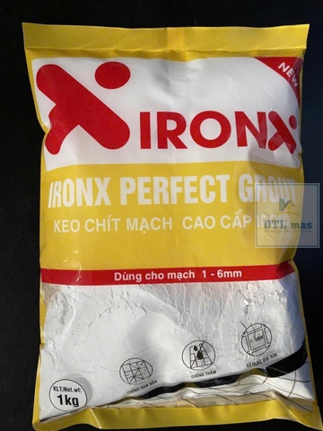 IRONX PERFECT GROUT - Keo chít mạch gạch cao cấp